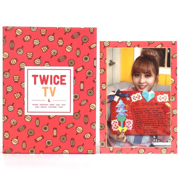 Twice TV4 DVD Set Momo Postcard 2017 K-Pop TV 4 [read]