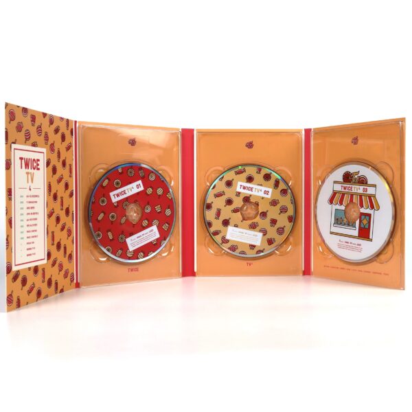 Twice TV4 DVD Set Momo Postcard 2017 K-Pop TV 4 [read]