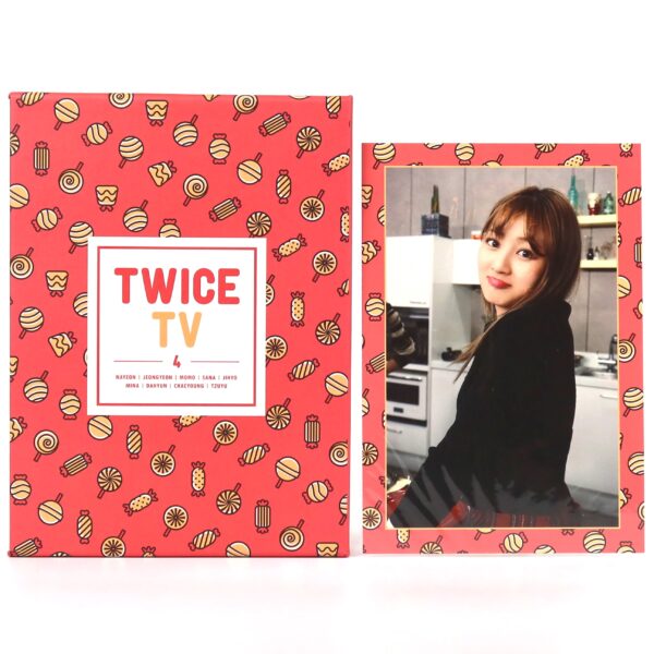 Twice TV4 DVD Set Jihyo Postcard 2017 K-Pop TV 4