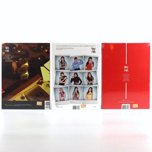 Twice - Yes or Yes 6th Mini Album Factory Sealed All 3 Versions Set 2018