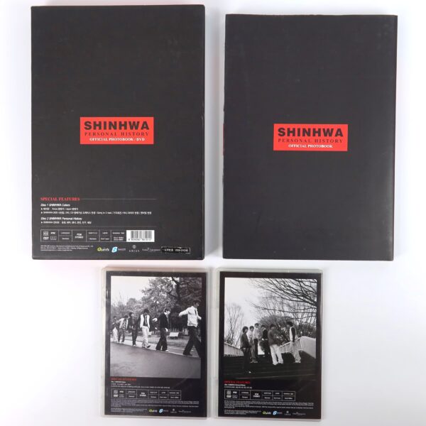 Shinhwa - Personal History Official Photobook DVD Set K-Pop 2006