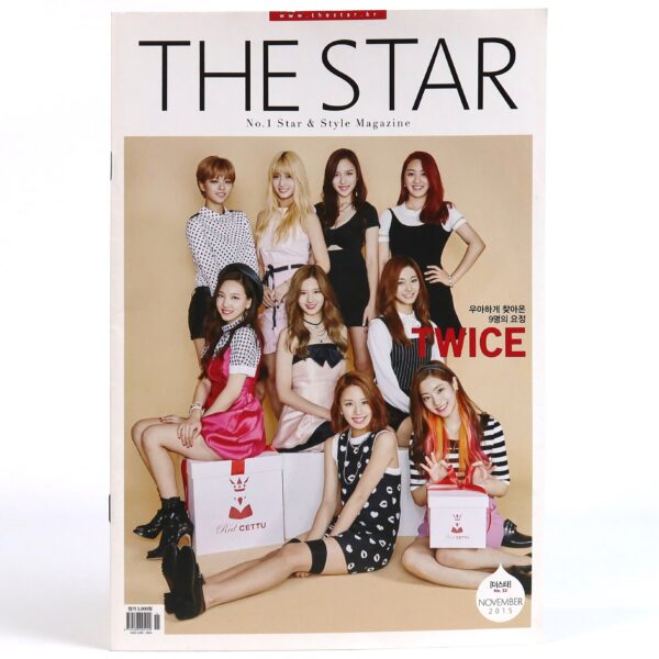 Twice x Red Cettu in The Star Magazine Special Korea November 2015