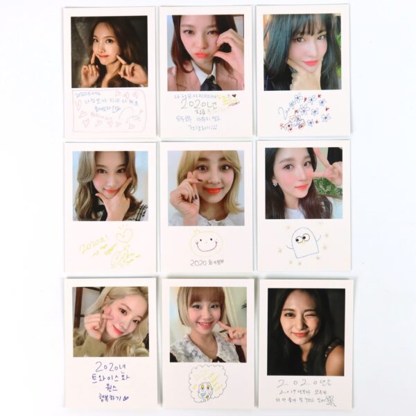 IMG_3237 Twice Dicon Vol. 7 You Only Live Once 9 Polaroid Photocard Set