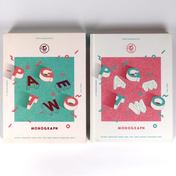 Twice - Page Two Monograph Photobook + DVD + Photo Sheets [read]