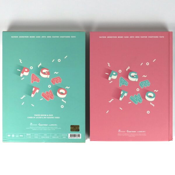 Twice - Page Two Monograph Photobook + DVD + Photo Sheets [read]