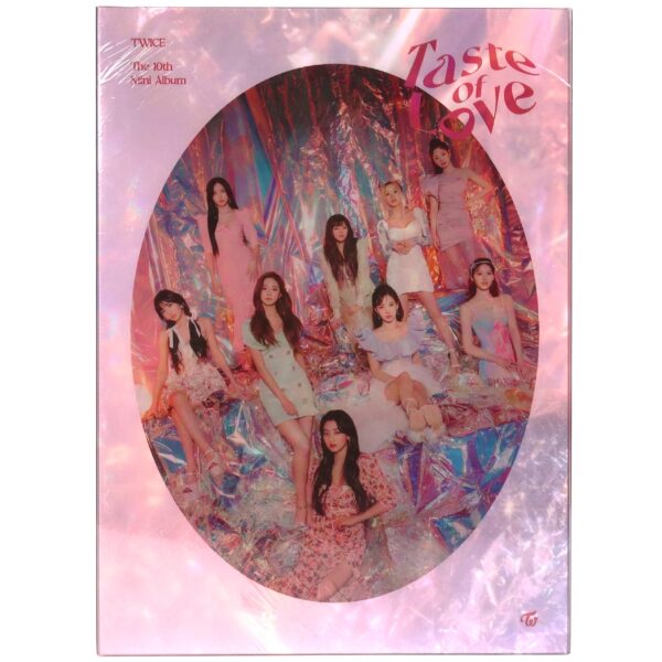 Twice - Taste Of Love [In Love Ver.] 10th Mini Album CD New Sealed 2021