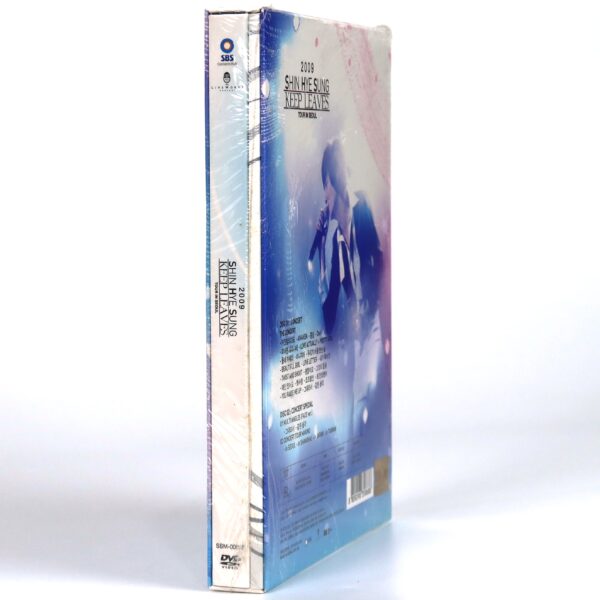 Shin Hye Sung - 2009 Tour In Seoul Keep The Leaves Sealed DVD K-Pop Shinhwa Solo