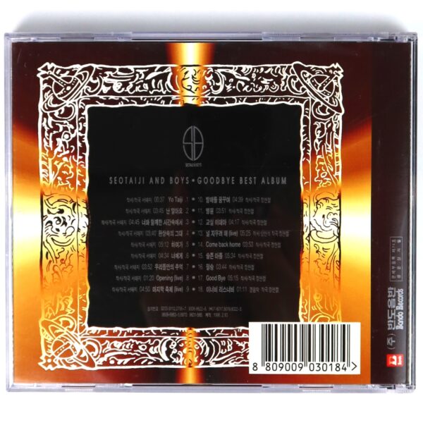 IMG_3414 Seo Taiji And Boys - Goodbye Best Album CD K-Rock Korea 1996