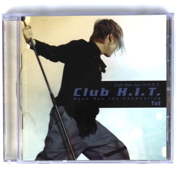 Moon Hee Jun Club H.I.T. 1st Fanmeeting VCD H.O.T Early K-Pop SM [read]