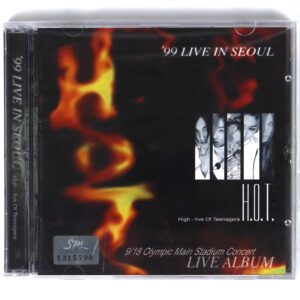 H.O.T - '99 Live In Seoul Sealed Album CD Early K-Pop 1999 SM