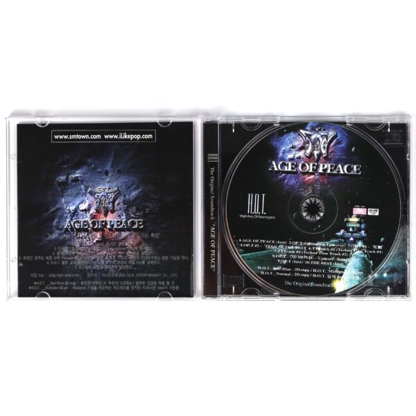 IMG_3784 H.O.T - Age Of Peace The Original Soundtrack Album CD Early K-Pop 2000 SM
