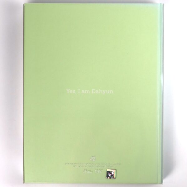 IMG_4012 Twice Yes, I am Dahyun 1st Photobook Green Version + Postcards + Photocards 2021