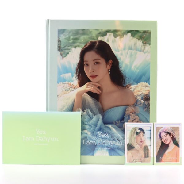 IMG_4014 Twice Yes, I am Dahyun 1st Photobook Green Version + Postcards + Photocards 2021