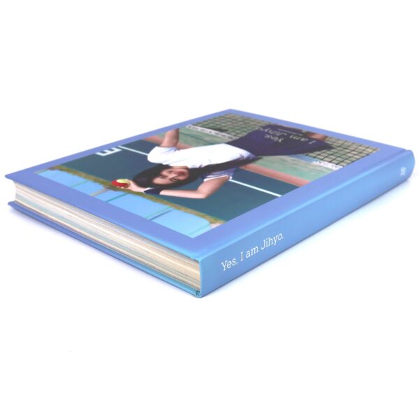 IMG_4021 Twice Yes, I am Jihyo 1st Photobook Blue Version + Postcards + Photocards 2021
