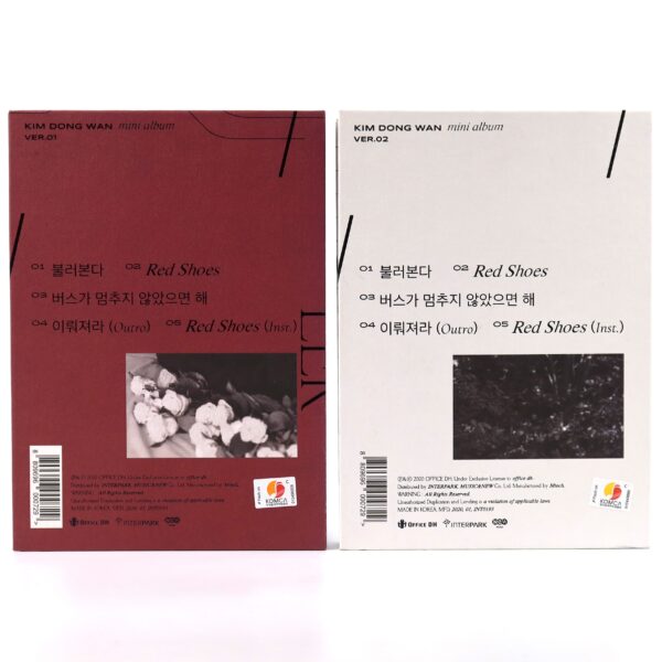 Kim Dong Wan - ...LER [Killer + Healer Ver. Set] 2020 Shinhwa K-Pop