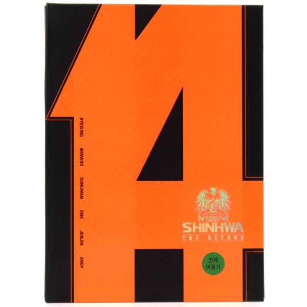 Shinhwa - The Return DVD Set 14th Anniversary Special K-Pop 2012