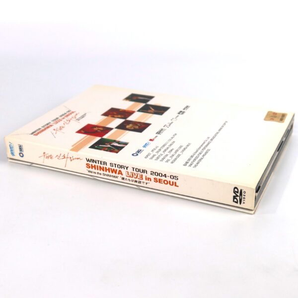 Shinhwa - Winter Story Tour 2004-05 Live In Seoul DVD K-Pop 2005