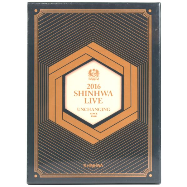 2016 Shinhwa Live Unchanging Sealed DVD K-Pop