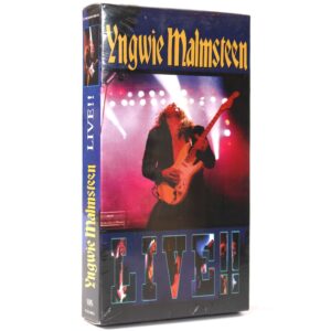 Yngwie Malmsteen - Live!! (1998) Korean Sealed VHS [NTSC] Korea Brazil Live