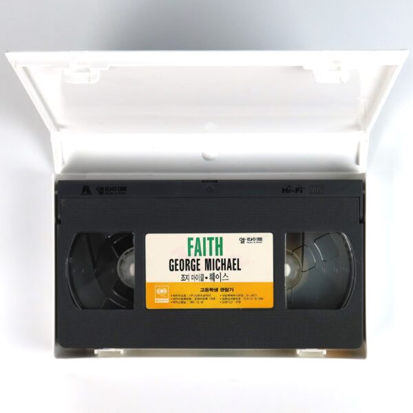 George Michael: Faith (1987) Korean VHS [NTSC] Korea Sony 1991 [read]