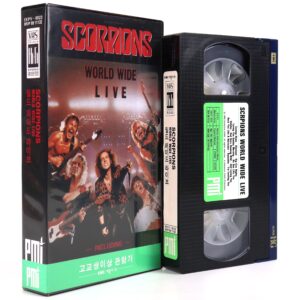 Scorpions: World Wide Live (1985) Korean VHS [NTSC] Korea EMI 1992 New