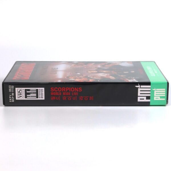 Scorpions: World Wide Live (1985) Korean VHS [NTSC] Korea EMI 1992 New