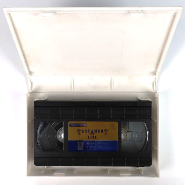 Testament: Seen Between The Lines Live (1991) Korean VHS [NTSC] Korea