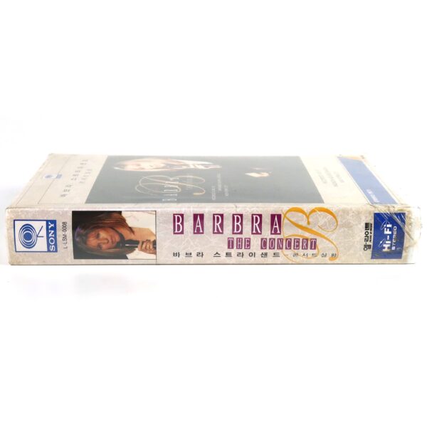 IMG_4491 Barbra Streisand: The Concert Live at Madison Square Garden Korean Sealed VHS