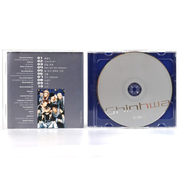 Shinhwa - Resolver Debut Album CD + VCD Taiwan Early K-Pop 1998