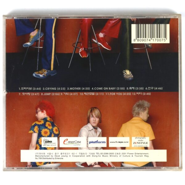 IMG_4791 Flower - Bandlife CD Album 2001 Early K-Pop Korea