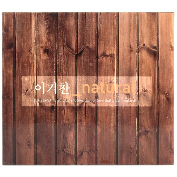IMG_4869 Lee Ki Chan - Natural Album CD K-Pop 2003