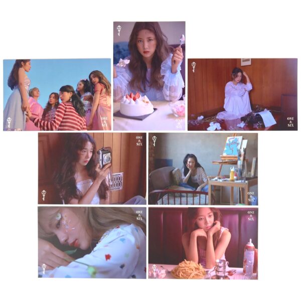IMG_5095 Apink - One & Six Postcard Set Showcase Gift Rare K-Pop 2018