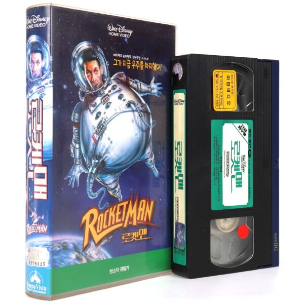 RocketMan (1997) Korean VHS Rental [NTSC] Korea Walt Disney
