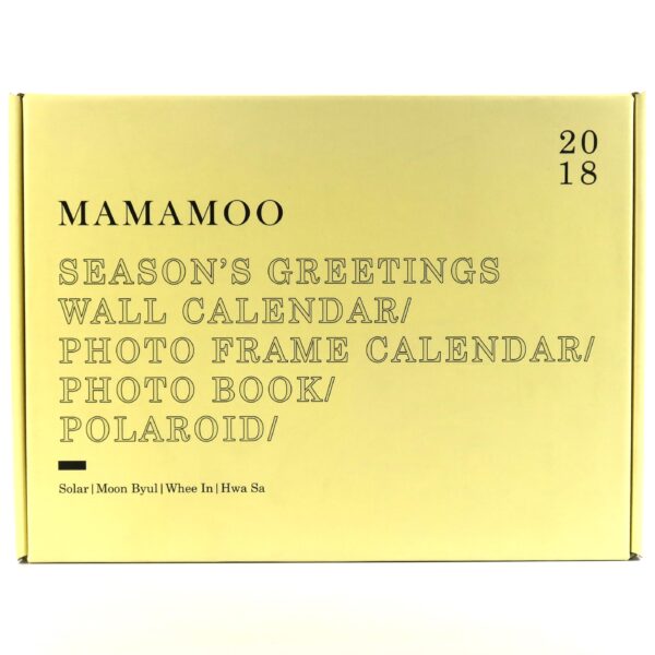 Mamamoo 2018 Season's Greetings [Incomplete]