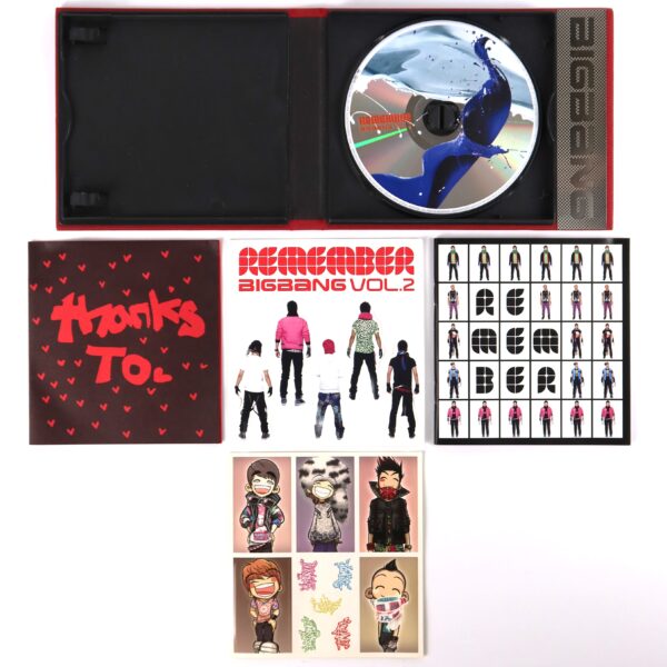 Bigbang - Remember Album CD Complete Set K-Pop 2008 YG Mnet