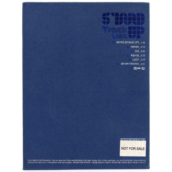 Bigbang - Stand Up Album CD K-Pop 2008 YG Mnet