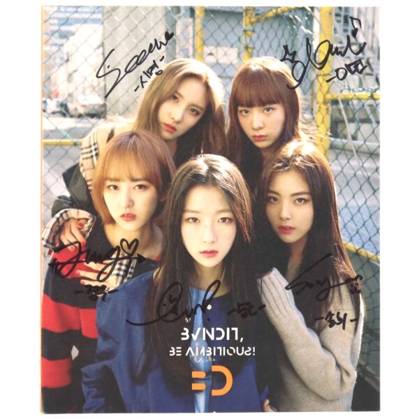 Bvndit - Be Ambitious! Signed Autographed CD Album Promo K-Pop 2019 Bandit