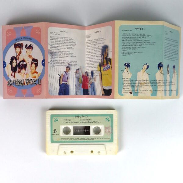 IMG_6273 Baby V.O.X - II 2nd Album Cassette Tape K-Pop 1998 Babyvox vox