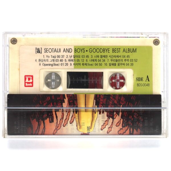 IMG_6343 Seo Taiji And Boys - Goodbye Best Album Cassette Tape K-Rock 1996