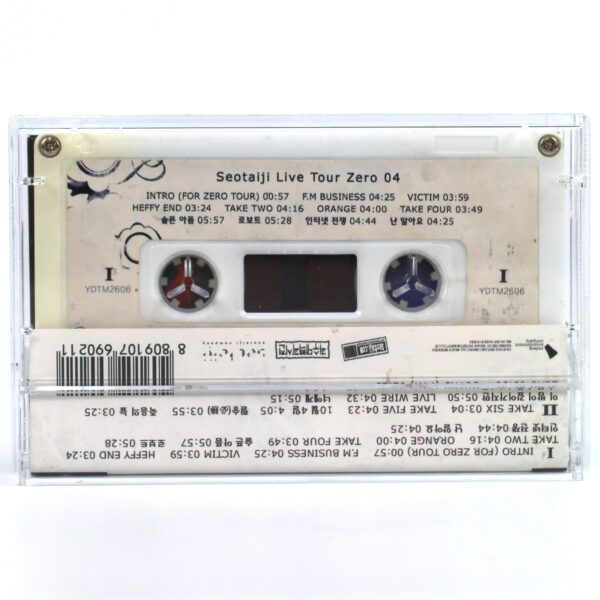 Seo Taiji - Live Tour Zero Album Cassette Tape K-Rock 2004
