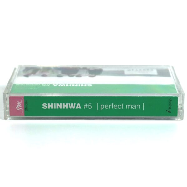 Shinhwa - Perfect Man 5th Album Cassette Tape K-Pop 2001 SM