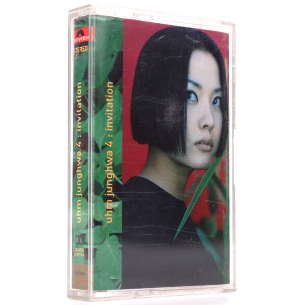 Uhm Jung Hwa - Invitation 4th Album Cassette Tape 90s K-Pop 1998 Junghwa