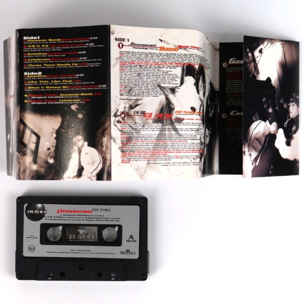 Jinusean - The Real Album Cassette Tape 90s Korean Hip Hop K-Pop 1998