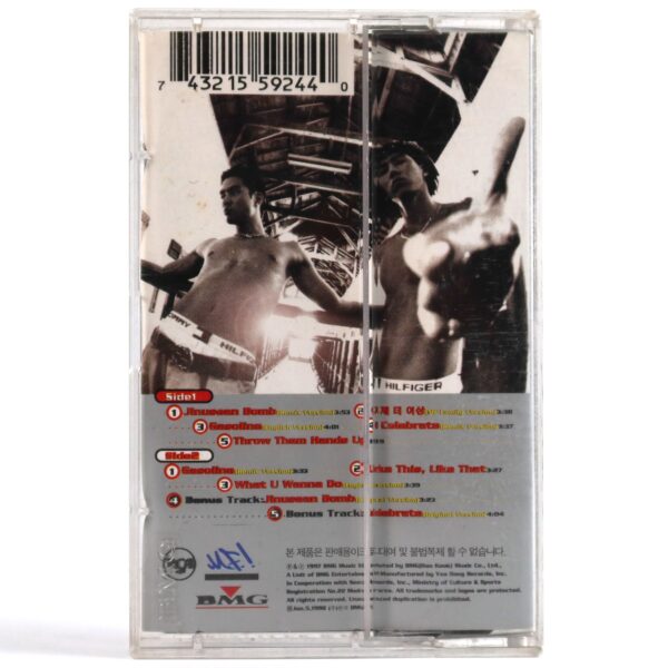 Jinusean - The Real Album Cassette Tape 90s Korean Hip Hop K-Pop 1998