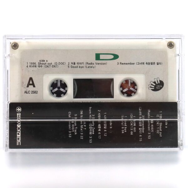 DJ Doc - DJ2DOC Album Cassette Tape 90s K-Pop 1996