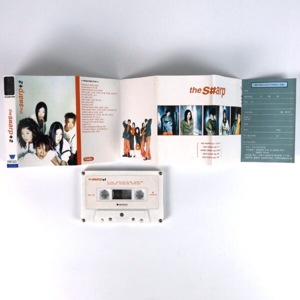 Sharp - The S#arp+2 2nd Album Cassette Tape 90s K-Pop 1999