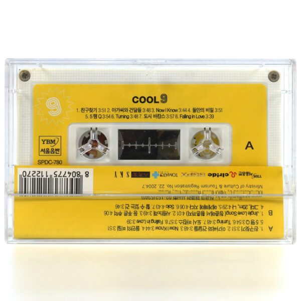 Cool - 9th Performance Album Cassette Tape K-Pop 2004