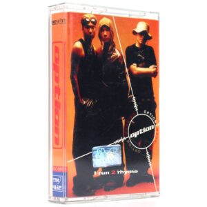 Option - I Run 2 Rhyme 1st Album Cassette Tape 90s K-Pop 1998