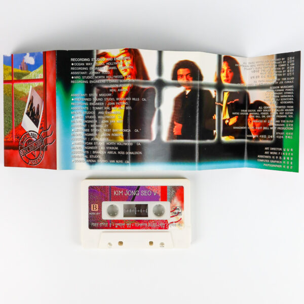 IMG_6745 Kim Jong Seo - Fallen Angel Forever 5th Album Cassette Tape 90s K-Rock 1996