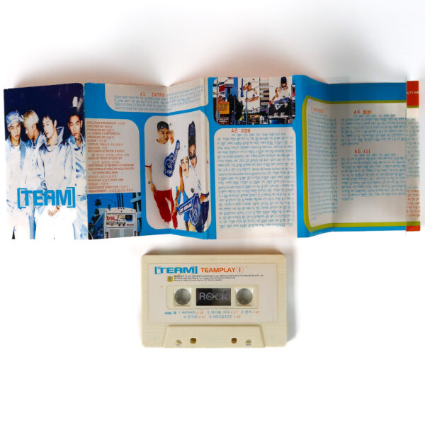 Team - Teamplay Album Cassette Tape 90s K-Pop 1999 Korea Yoon Gun